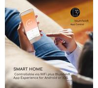 Chauffage par infrarouge Cosmic Beam Smart 24 2400 W commande par application télécommande