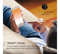 Chauffage par infrarouge Cosmic Beam Smart 30 3000 W commande par application télécommande