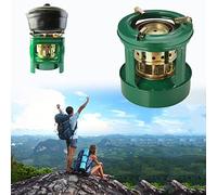 Chauffage Pétrole, Chauffage Rechaud Camping, Mini Poêle à Pétrole, Portable Poele au Kerosene 8 Mèches Réchauffeur à Pétrole pour Cuisson et Chauffage 2-3 Personnes