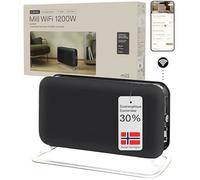 Chauffage Portable - MILL - WiFi Max - 1500W - Noir - Électrique - Connectivité Intelligente