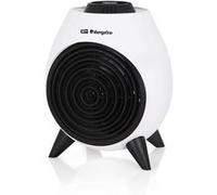 Orbegozo Chauffage portable FH 5037 – 2 niveaux, thermostat réglable, ventilateur d'air froid – Noir