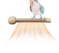 Chauffage pour cage à oiseaux - 4,5 x 21,6 cm - Chauffage optimal pour perroquet | Fournitures anti-morsure pour animaux domestiques pour voyage de nuit, hamac intérieur, volière, lapins, balcon