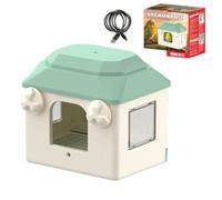 Chauffage pour cage à oiseaux avec câble de 1,5 m 5 V alimenté par USB | Chauffage d'intérieur silencieux pour conure, pinsons, perruches, inséparables, perruches