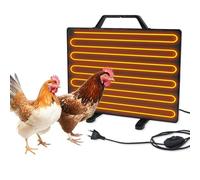 Chauffage pour Poulailler, 140W Chauffage D'Ambiance pour Poulailler en Hiver Flat Panel Chick Heater, Adapté à la Ferme/Maison avec