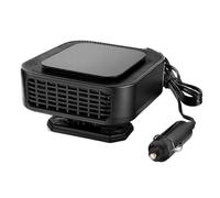 Chauffage pour véhicule 12 V 24 V branchable saison hiver rotation 360 | Chauffage de voiture - Dégivreur d'hiver pour la glace, la neige, le gel, le froid le matin - Voyage en voiture