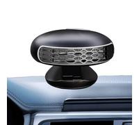 Chauffage pour voiture - Dégivreur de voiture | Air chaud rapide réglable à 360 °, ventilateur compact silencieux, mini appareil de chauffage d'espace, tableau de bord électrique - Désembueur pour