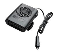 Chauffage pour voiture, ventilateur chauffant et réfrigérateur pour voiture 12 V | Ventilateur compact pour camping hivernal, voiture, camion, camping-car et anti-buée pour fenêtres