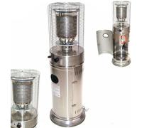 Chauffage radiant de terrasse en acier inoxydable Champignon de chauffage 56702 Chauffage radiant de terrasse au gaz