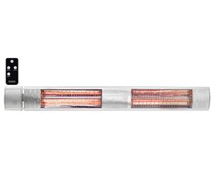 Chauffage radiant d'extérieur 3000 W à infrarouge, IRW-3100, Argenté [Semptec]