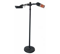 Radiant Électrique Orientable Sur Mât Reh 3000 Tlc.2 S.Plus Multicolore