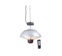 Chauffage radiant infrarouge de plafond 2000 W à 3 niveaux et télécommande [Semptec]