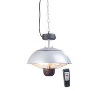 Chauffage radiant infrarouge de plafond 2000 W à 3 niveaux et télécommande [Semptec]
