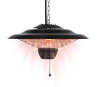 Chauffage Radiant Suspendu - BLUMFELDT - 2 kw - Métal - Electrique - Thermostat réglable