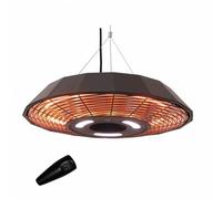 Chauffage Rayonnant avec éclairage pour terrasse ou chauffage de poste de travail MODERN LED 2kW - VELTRON - MODERN-LED