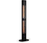 Blumfeldt DualisHeat 3000W Chauffage Infrarouge sur Pied Noir