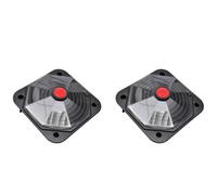Chauffage solaire pour piscine - Vidaxl - Lot de 2 - 735 W - Noir