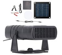 Chauffage Solaire Pour Poulailler - 20W Protection Surchauffe Réchauffeur Engrenage Vent, Chauffage À Energie Solaire Pour Maison D Animaux Pour Maison Voiture Serre Chiot Petits Animaux