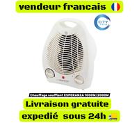 Chauffage soufflant 1000W/2000W