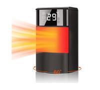 Chauffage Soufflant à Économie d'Énergie PTC 2000W noir Vendos85