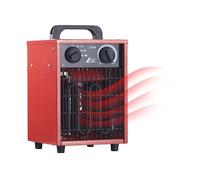 Chauffage soufflant - AGT - LV-430.pro - 3000 W - Electrique - Rouge - Convection