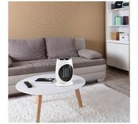 Chauffage soufflant céramique 1100W 1800W blanc