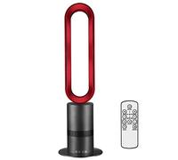 Chauffage soufflant céramique 1950 W, air chaud/froid, filtre HEPA, ventilateur sans pales oscillant à 90°, chauffage électrique de 85 cm (33,5 pouces), télécommande incluse, ventilateur de