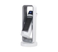 Chauffage soufflant céramique Ardes OBLIVION AR4P20, 2 niveaux de puissance (Éco et Confort), panneau de commande tactile, blanc
