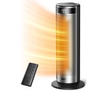 Dreo Radiateur électrique colonne SOLARIS 628 silencieux puissance réglable 900-2000W Noir