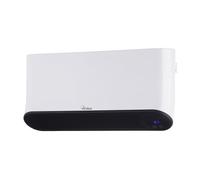 Chauffage soufflant céramique mural Ardes AR4W05P 2000W, poêle électrique blanc