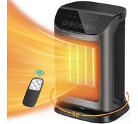 Chauffage soufflant céramique tour 1800 W avec télécommande