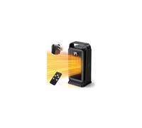 Chauffage Soufflant Électrique 1500W, 2 Modes Radiateur Ceramique PTC | PThermostatortatif Chauffage d'Appoint Silencieux Minuterie 12H Réglable Protection Surchauffe Ignifuge V-0 pour Maison