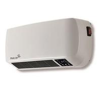 Chauffage Soufflant Electrique 2000W Céramique Mural / A poser avec Télécommande & Thermostat Salle de Bain Chambre PLEIN AIR Blanc G