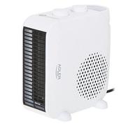 Adler Europe Radiateur soufflant AD 7725 – double usage, souffle froid, 2000 W, blanc