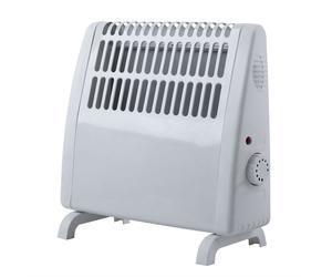Chauffage soufflant électrique antigel thermostat chauffage électrique réglable chauffage par convection, blanc, 450 watts, LxHxP 26,5x28x12cm