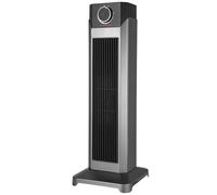 Chauffage soufflant électrique en forme de tour pour intérieur | 2000 W, céramique PTC, chauffage électrique, oscillation à 120°, 3 modes, fonction ventilateur, protection contre le