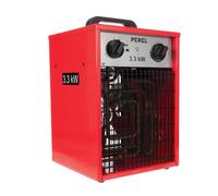 Chauffage soufflant PEREL TC78070N IP24 3300W