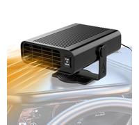 Chauffage soufflant portable pour voiture, dégivreur de pare-brise 2 en 1, refroidisseur et chauffage de voiture, chauffage de voiture, chauffage de voiture, design électronique intelligent pour