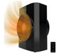 Cecotec Chauffage soufflant ReadyWarm 2070 Max Force 2000W, 3 modes, écran LED, télécommande, Noir