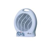 Chauffage électrique 2000W Radiateur Soufflant Climatiseur Portable Blanc Thermostat 5 à 35°C NIKLAS