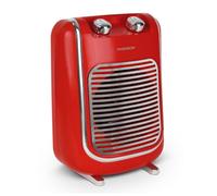 Chauffage soufflant - SCHOLTES - Vintage 2000W - Rouge - IPX1 - Poignée & range-câble