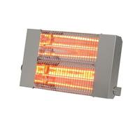 Chauffage suspendu radiant halogène quartz infrarouge électrique IPX5 SOVELOR IRC 3000 CI 3000W monophasé