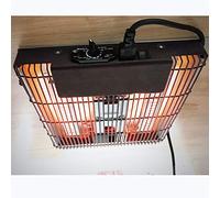 Chauffage suspendu sous table pour bureau et table basse, chauffage à quartz double chauffage mural pour ordinateur