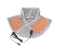 Chauffage thermique pour cou et épaules, coussin chauffant avec 3 niveaux de température - bande chauffante enroulable pour femmes | voyage guide de travail studio