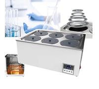 Chauffage thermostatique numérique - 1/2/4/6/8 trous, bain-marie thermostatique, bain-marie anti-séchage, couvercle réglable, plage de température +5-99,9 °C, précision 0,01 °C,6Hole