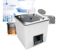 Chauffage thermostatique numérique - 1/2/4/6/8 trous, bain-marie thermostatique, bain-marie anti-séchage, couvercle réglable, plage de température +5-99,9 °C, précision 0,01 °C,1Hole