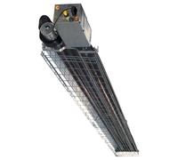 Chauffage tube radiant au gaz propane GTS36N - SOVELOR-DANTHERM - GTS36NG31