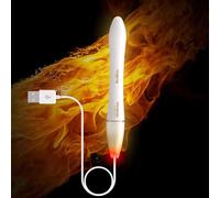 Chauffage USB automatique avec indicateur LED - Contrôle automatique à 38 °C - Radiateur Chauffage d'Appoint Rapide et Portable à l'Extérieur