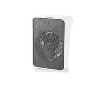 Chauffage Ventilateur Unold 86450 2000W (1800W min) Oscillation 70° Minuteur 2h IP21 Gris/Blanc pour Intérieur - Pose Sol - Câble 1.3m