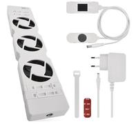 Chauffage-Ventilateur - WOOPSO - Kit de Démarrage Mono - Économie d'Énergie - Installation Facile