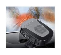 Chauffage voiture 12V 150W - céramique 2en1 soufflage dégivrage 360° Label